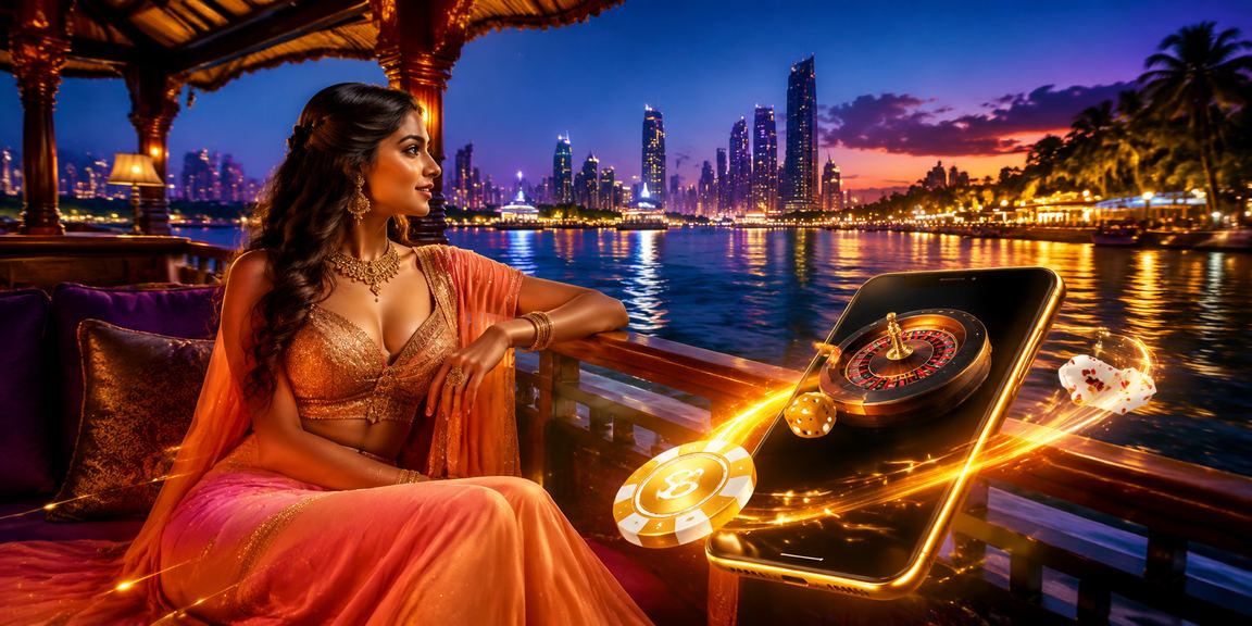 User enjoying slot games on mobile in Kerala backwaters